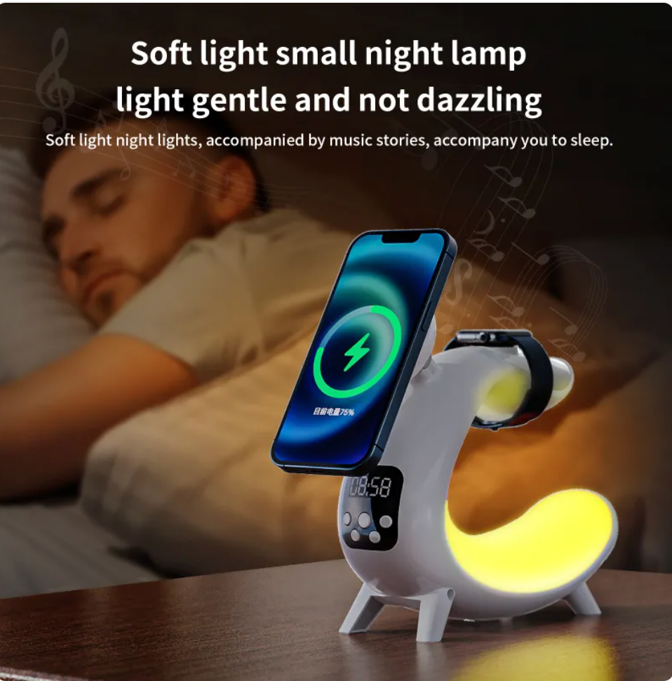 ORBAL Wireless Charging Bedside Lamp