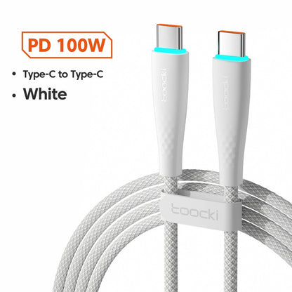 USB Type-C to Type-C Fast Charging Cable 100W/60W