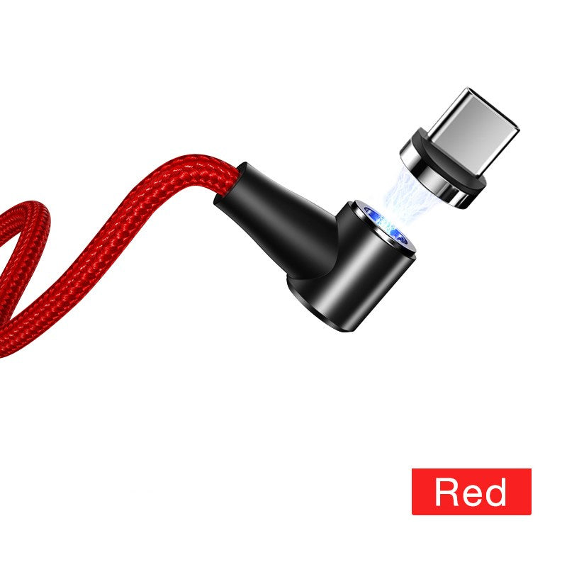 Magnetic 3-in-1 Data Cable with Fast Charging