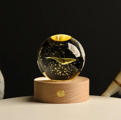 Glowing Crystal Ball
