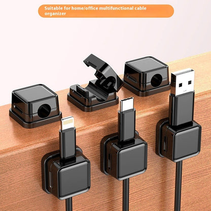 Wall-Mounted Data Cable Organizer