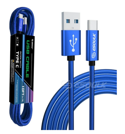 ORBAL 10ft USB-C Charging & Data Cable