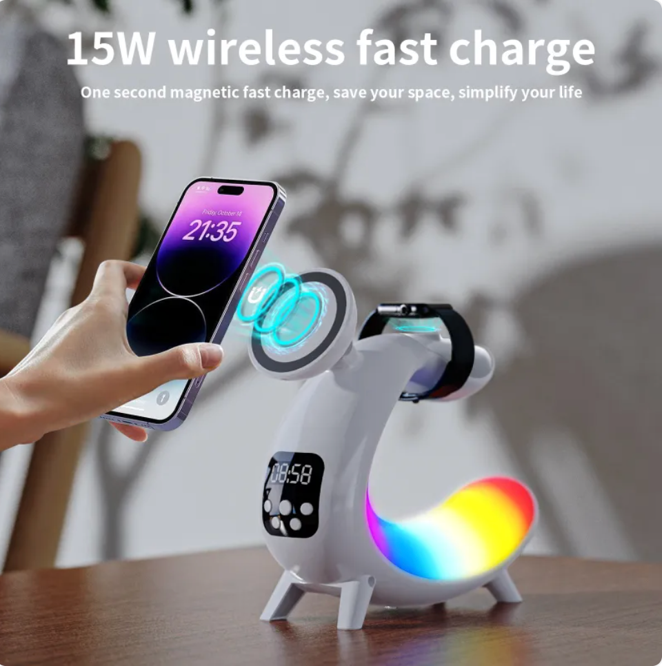 ORBAL Wireless Charging Bedside Lamp