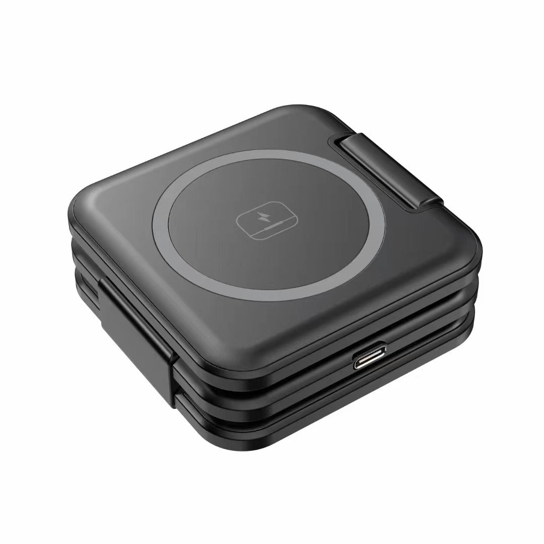 Three-in-One Folding Wireless Charger 15W