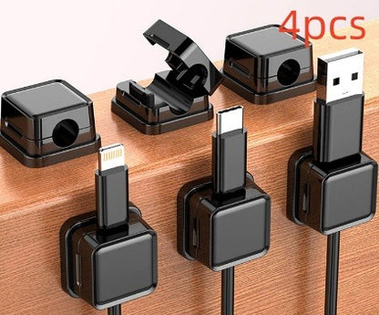 Wall-Mounted Data Cable Organizer