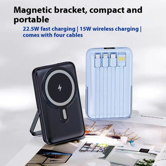 Magnetic Bracket Power Bank Fast Charge