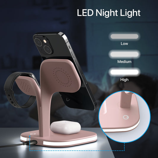 5-in-1 Magnetic Wireless Fast Charging Station