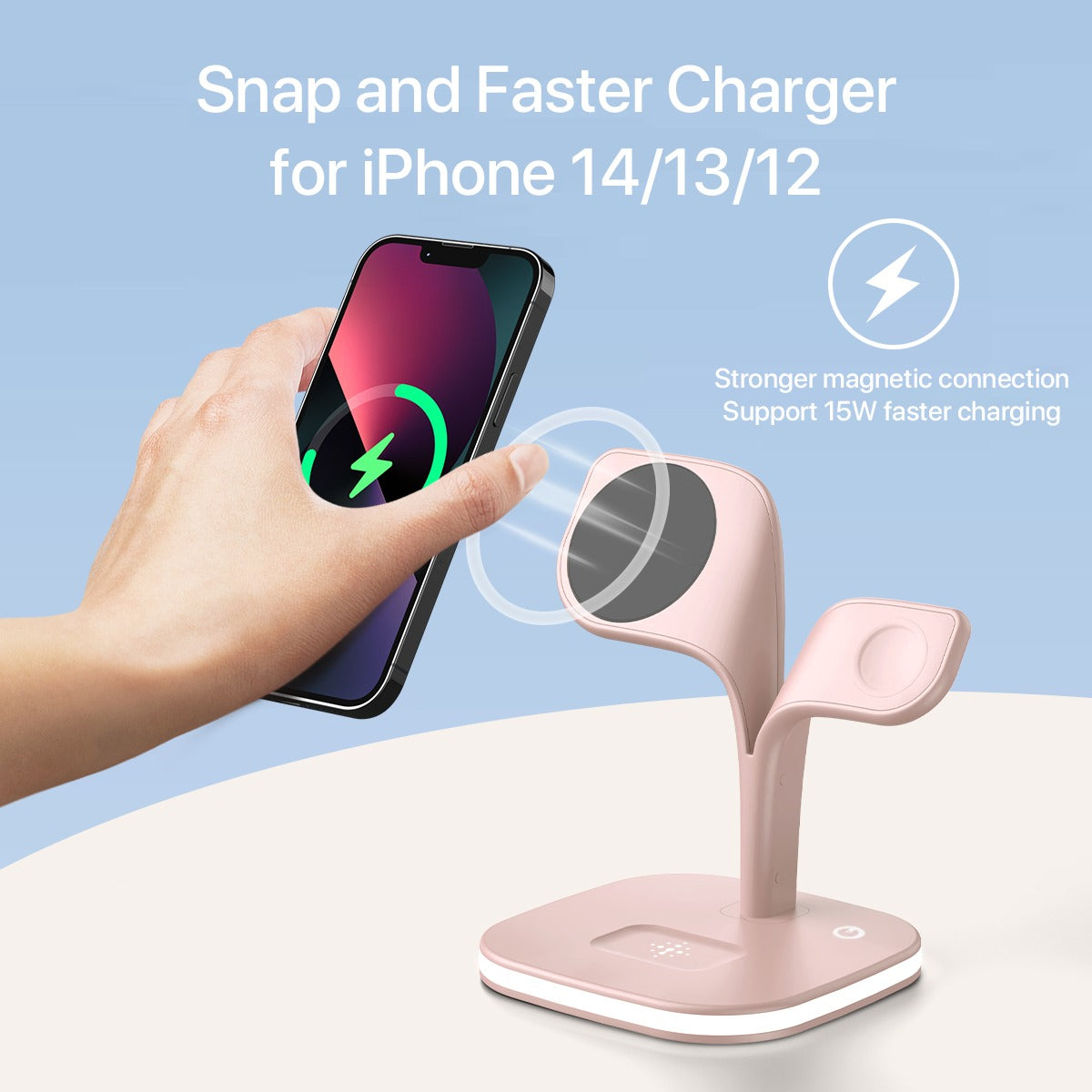 5-in-1 Magnetic Wireless Fast Charging Station