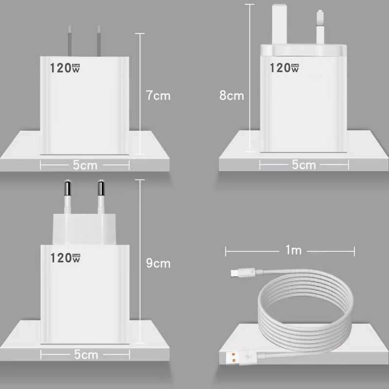 120W Fast Charger Set