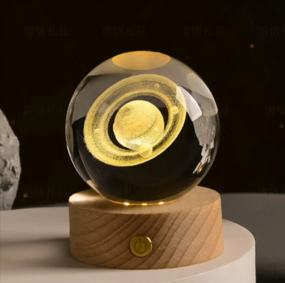Glowing Crystal Ball