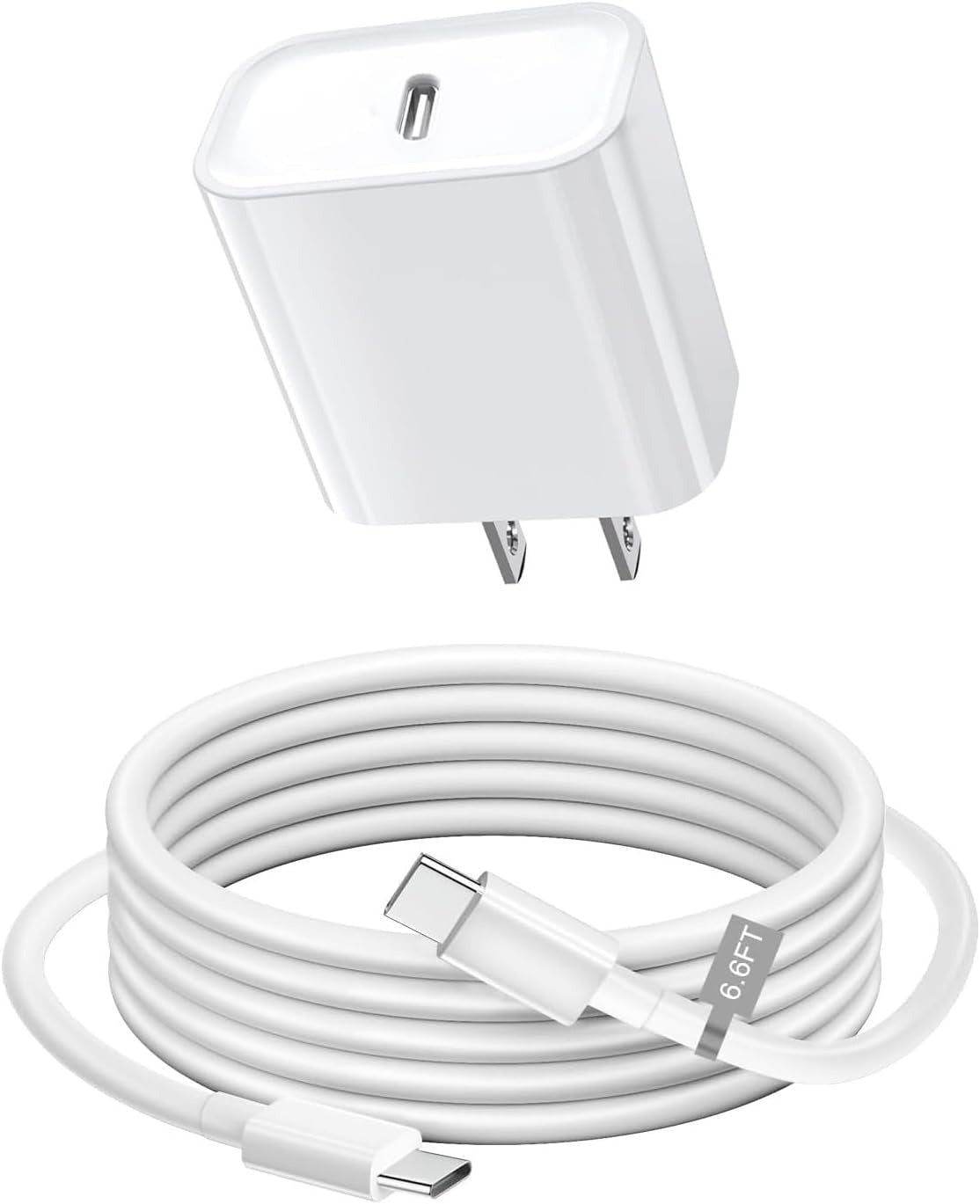 Quick Charge USB Wall Adapter with 1m/2m Cable
