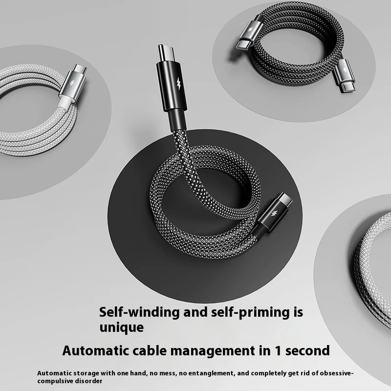 Fast Charge Magnetic Holder Type-C Cable