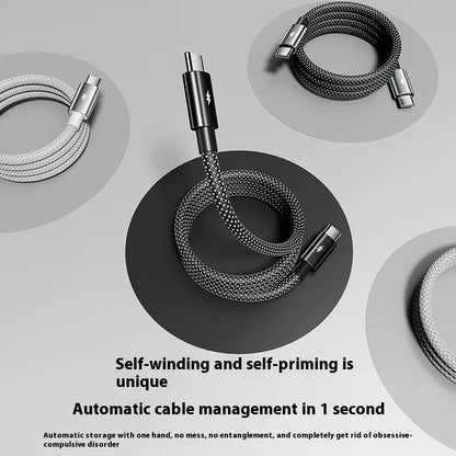 Fast Charge Magnetic Holder Type-C Cable