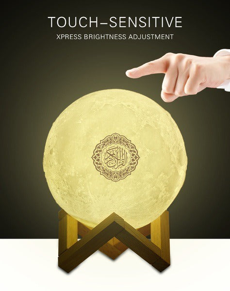 Quran Moon Bluetooth Speaker Night Light