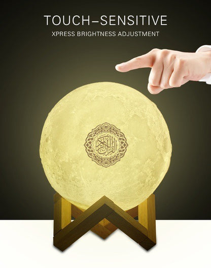 Quran Moon Bluetooth Speaker Night Light