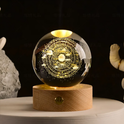 Glowing Crystal Ball