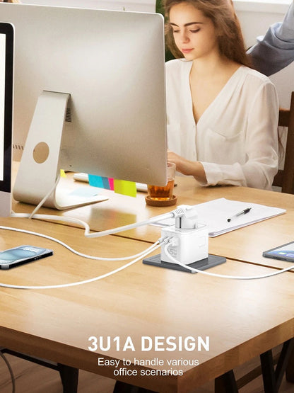 65W GaN Fast Charger International Plug Adapter