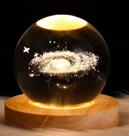 Crystal Ball Projection Ambience Night Light