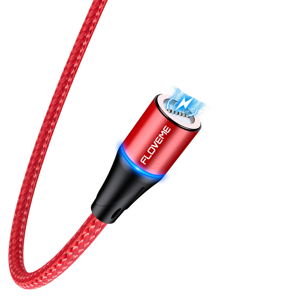 3-in-1 Magnetic Charging Cable for Android & iPhone