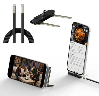 240W Silicone Fast Charging 2-in-1 Cable