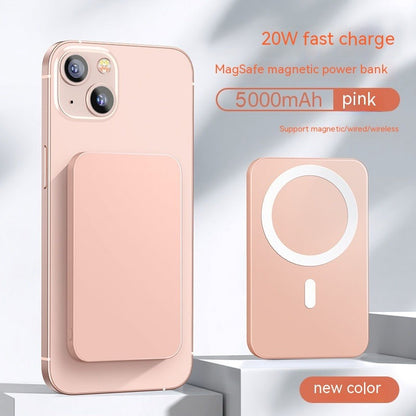 Wireless Charging Back-Clip Magnetic Power Bank