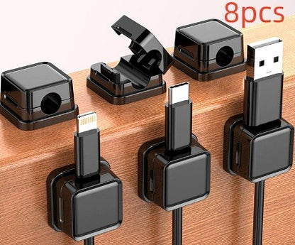 Wall-Mounted Data Cable Organizer