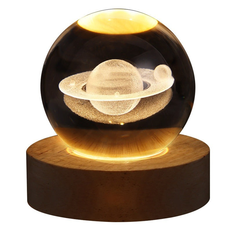 Crystal Ball Projection Ambience Night Light