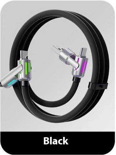 240W Multi‑Connector LED Charging Cable