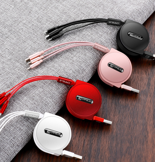 3-in-1 Fast Charging Data Cable by Kafele