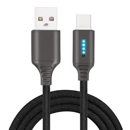Zinc Alloy LED Data Cable for Apple and Android Fast Charge