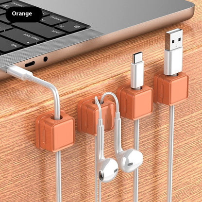 Wall-Mounted Data Cable Organizer