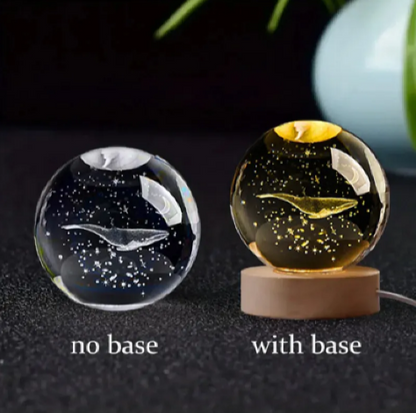 Glowing Crystal Ball
