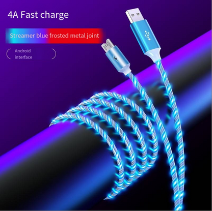 Fast Charging Colorful Data Cable for Apple & Android