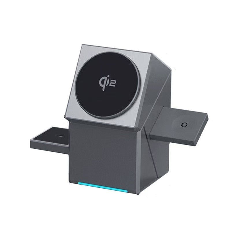 Rotating Cube 3-in-1 Magnetic Wireless Charger