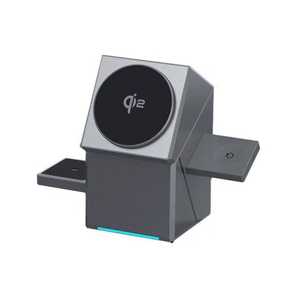 Rotating Cube 3-in-1 Magnetic Wireless Charger