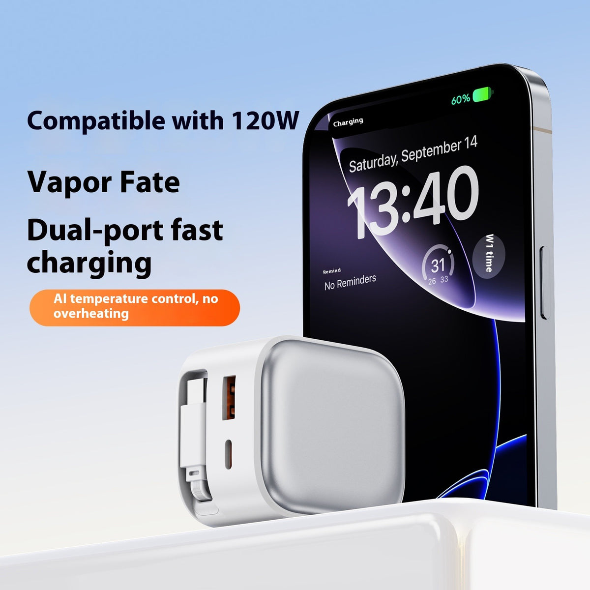 GaN 3-Port Fast Charger