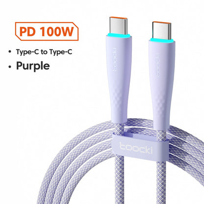 USB Type-C to Type-C Fast Charging Cable 100W/60W