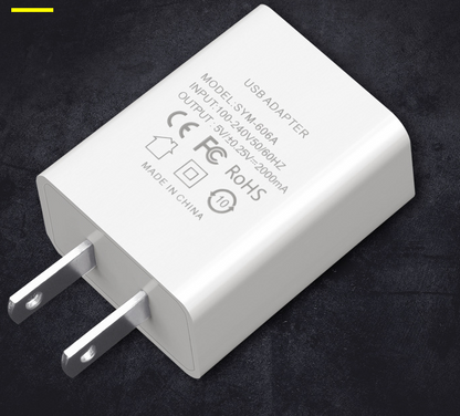 EU US Power Adapter 5V 1A 2A for 18650 Charger