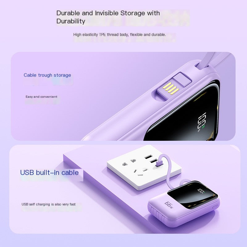 Mini 20000mAh Power Bank with PD 66W Fast Charge