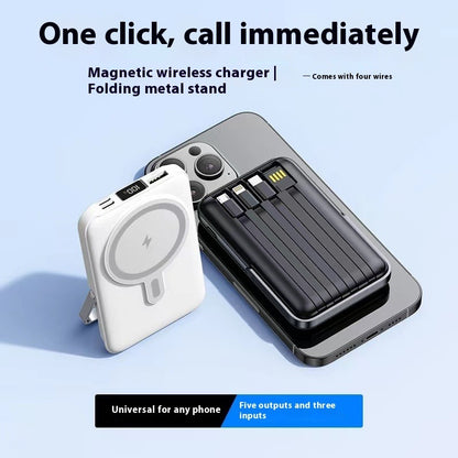 Magnetic Bracket Power Bank Fast Charge