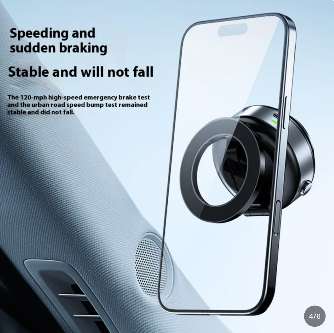 Magnetic Auto-Grip Phone Mount