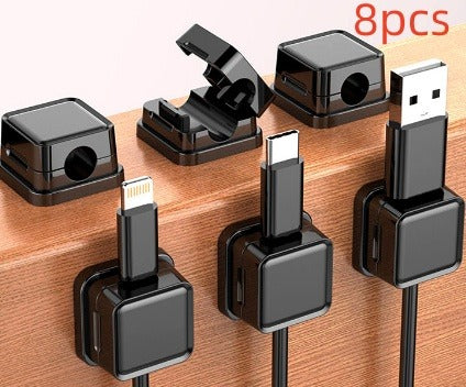 Wall-Mounted Data Cable Organizer
