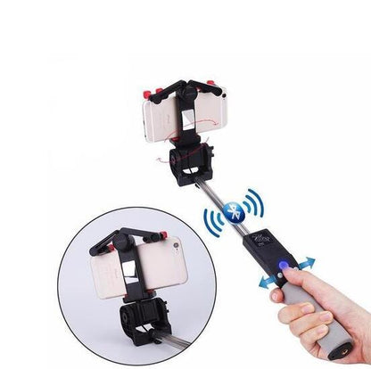 Bluetooth Selfie Stick with 360° Rotating Tripod