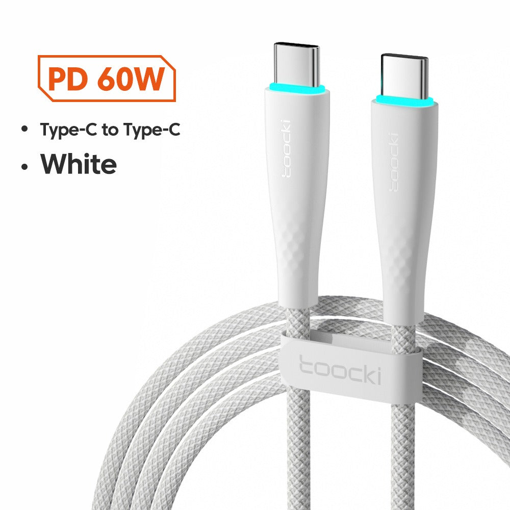 USB Type-C to Type-C Fast Charging Cable 100W/60W