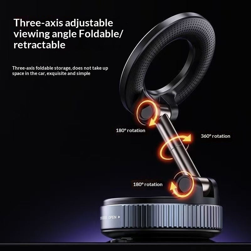 Vacuum Suction Magnetic Car Mount