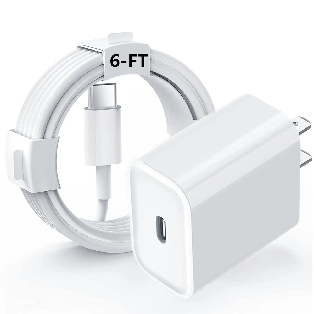Quick Charge USB Wall Adapter with 1m/2m Cable