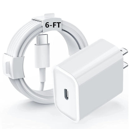 Quick Charge USB Wall Adapter with 1m/2m Cable