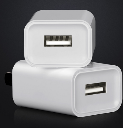 EU US Power Adapter 5V 1A 2A for 18650 Charger