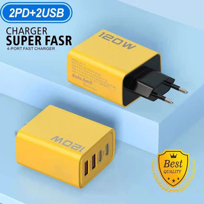 120W Multi-port Fast Phone Charger