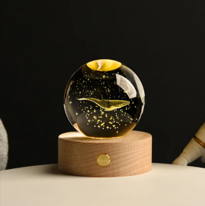 Glowing Crystal Ball